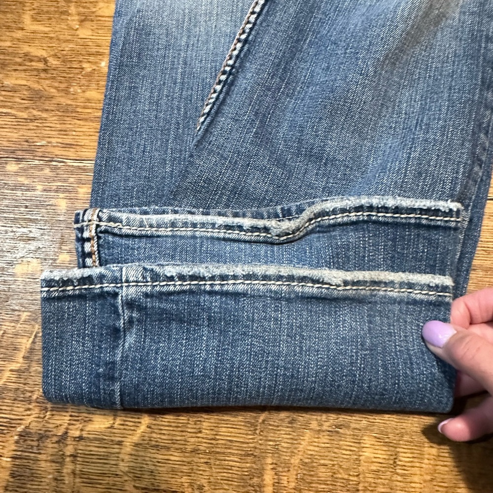 Silver Y2K Suki Surplus bootcut women’s jeans sz 30/32 - Picture 11 of 13